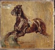 Jean-Louis-Ernest Meissonier Study of a horse France oil painting artist